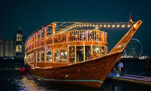 1st Day: Arrival in Dubai & Marina Dhow Cruise